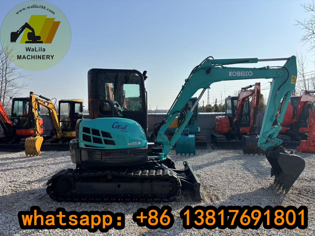 KOBELCO SK55 - Minigraver: bilde 1 KOBELCO SK55 - Minigraver: bilde 1