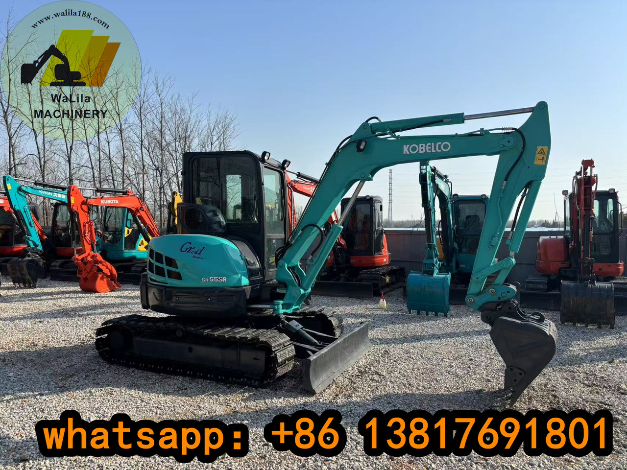 KOBELCO SK55 - Minigraver: bilde 3 KOBELCO SK55 - Minigraver: bilde 3