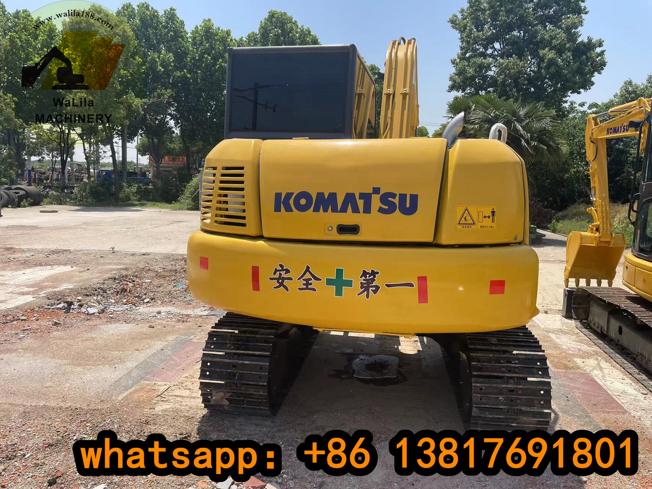 KOMATSU PC 70-8 - Minigraver: bilde 4 KOMATSU PC 70-8 - Minigraver: bilde 4