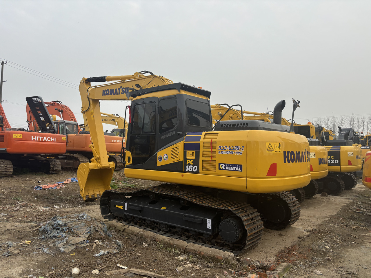 KOMATSU PC160 - Beltegraver: bilde 1 KOMATSU PC160 - Beltegraver: bilde 1
