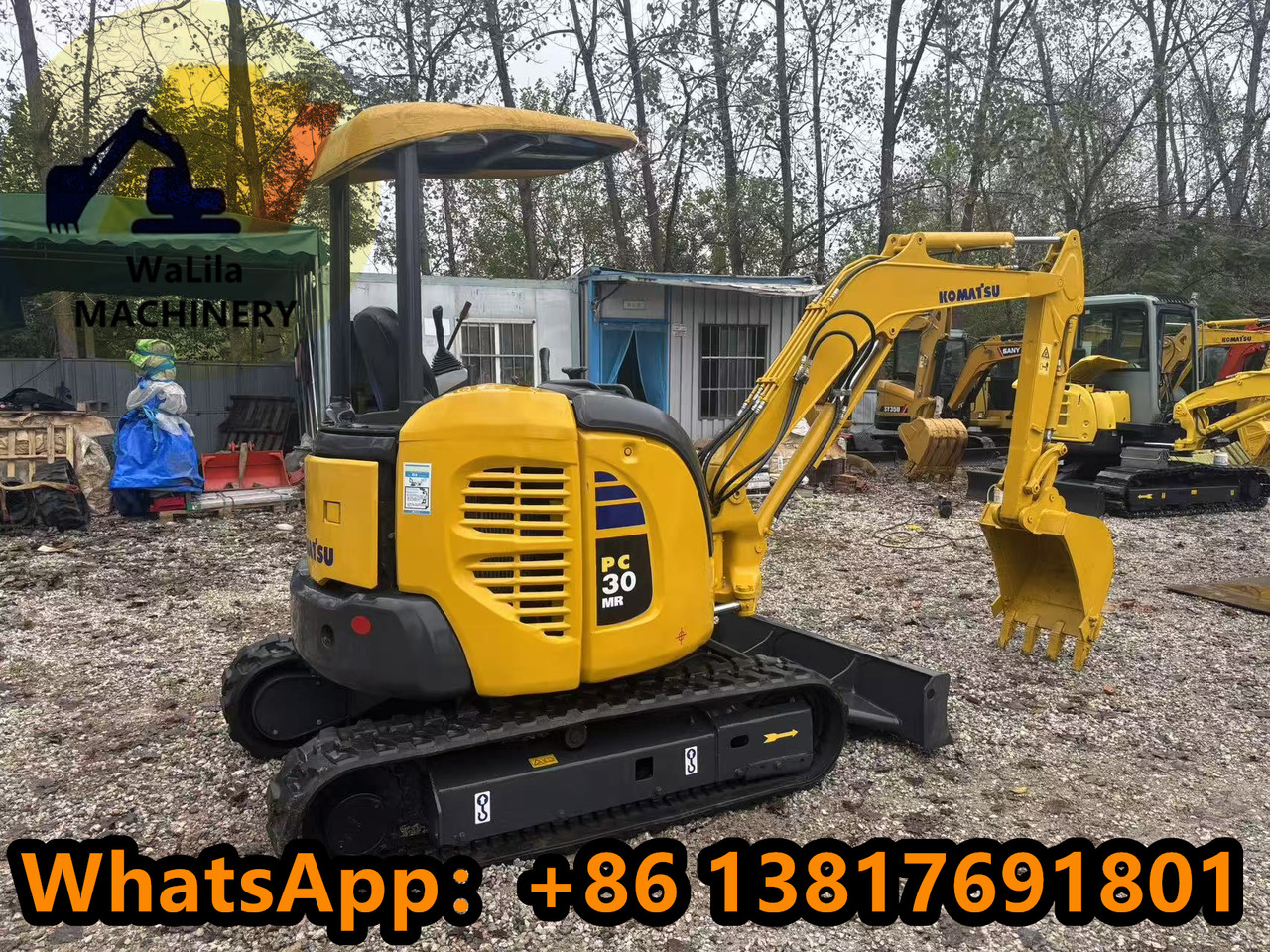 KOMATSU PC30MR - Minigraver: bilde 4 KOMATSU PC30MR - Minigraver: bilde 4