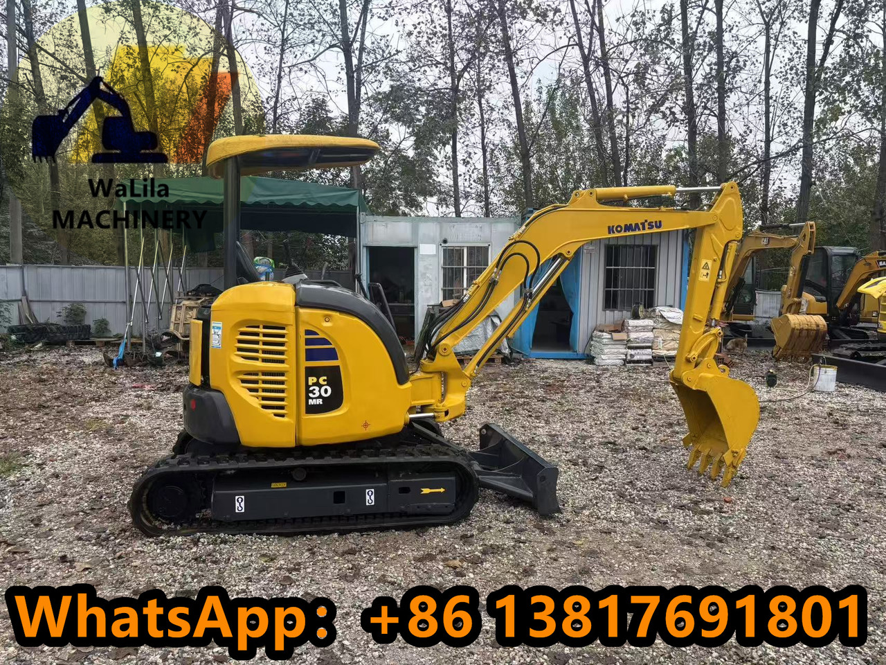 KOMATSU PC30MR - Minigraver: bilde 1 KOMATSU PC30MR - Minigraver: bilde 1