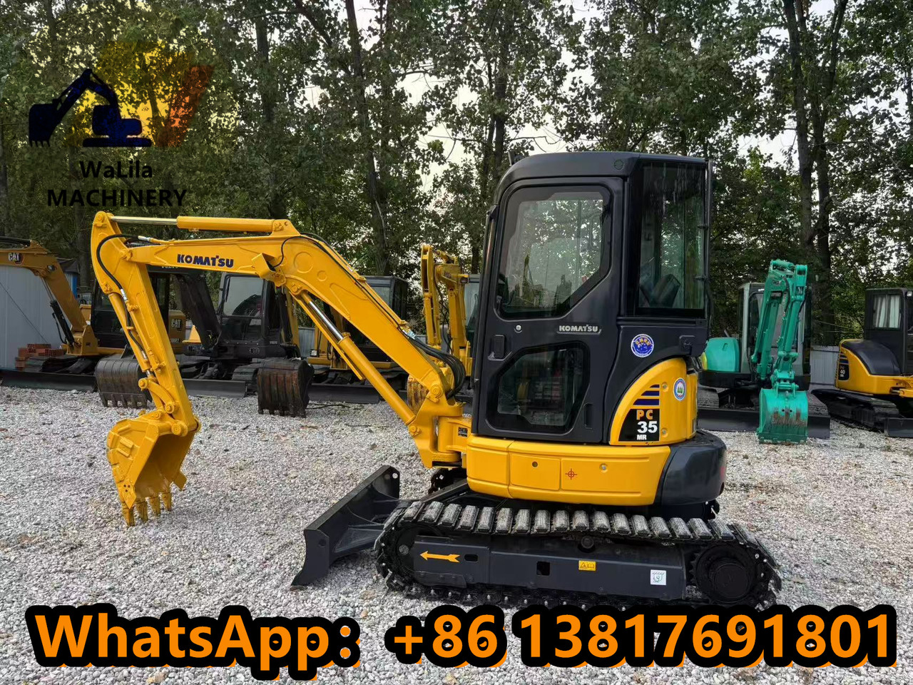 KOMATSU PC35 - Minigraver: bilde 1 KOMATSU PC35 - Minigraver: bilde 1