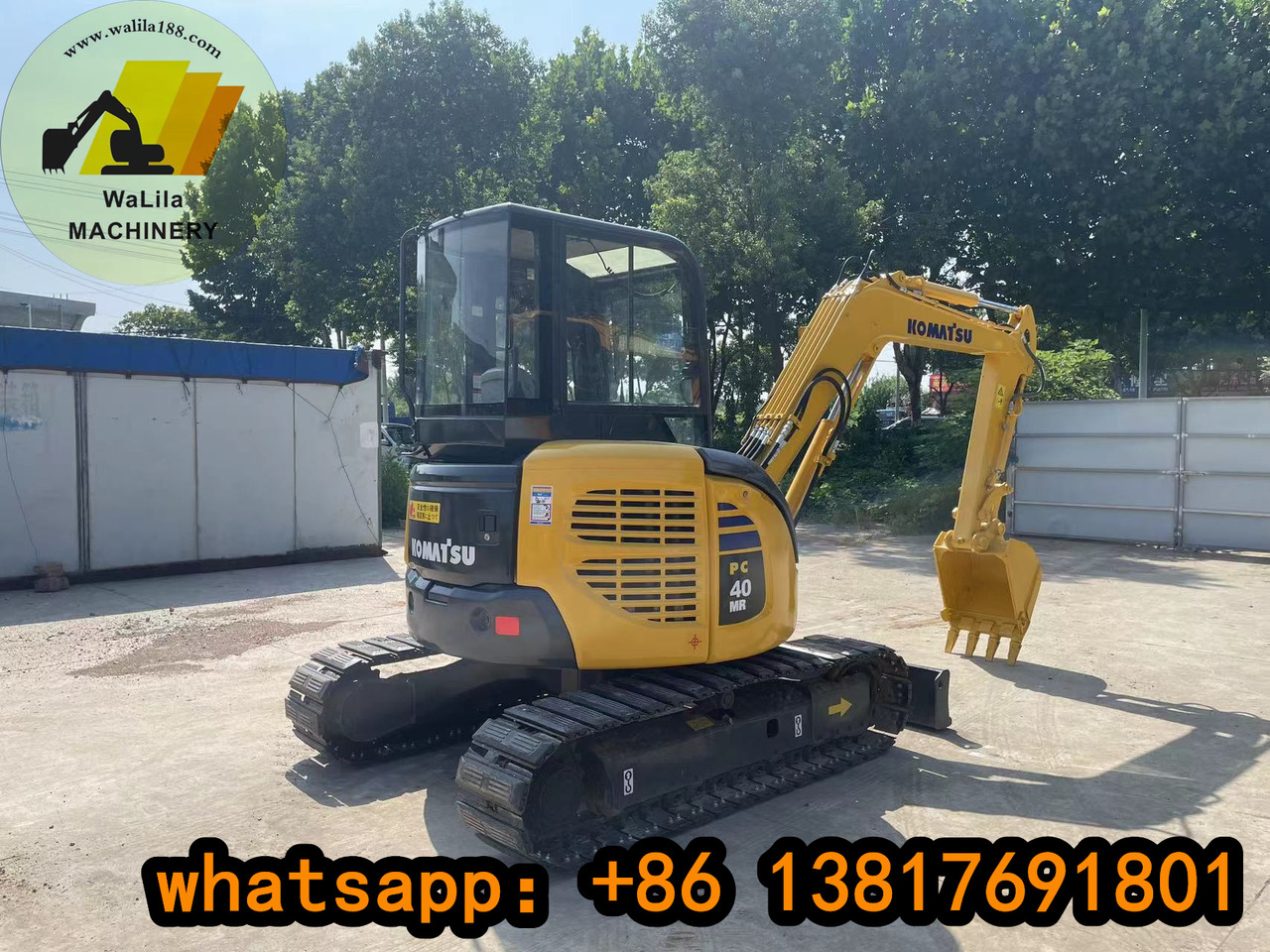 KOMATSU PC40MR - Minigraver: bilde 5 KOMATSU PC40MR - Minigraver: bilde 5
