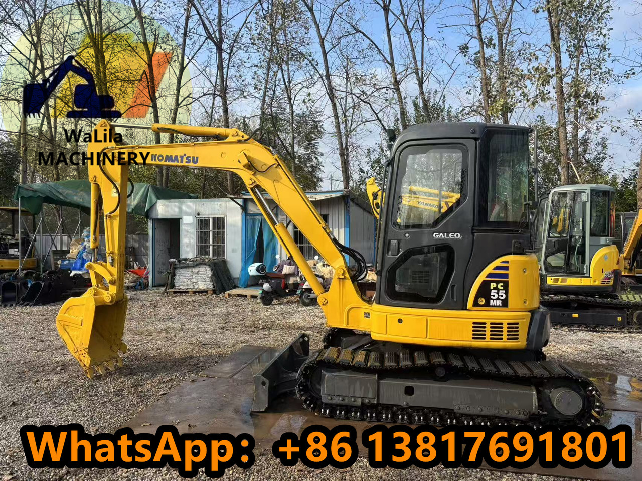 KOMATSU PC55MR - Minigraver: bilde 1 KOMATSU PC55MR - Minigraver: bilde 1