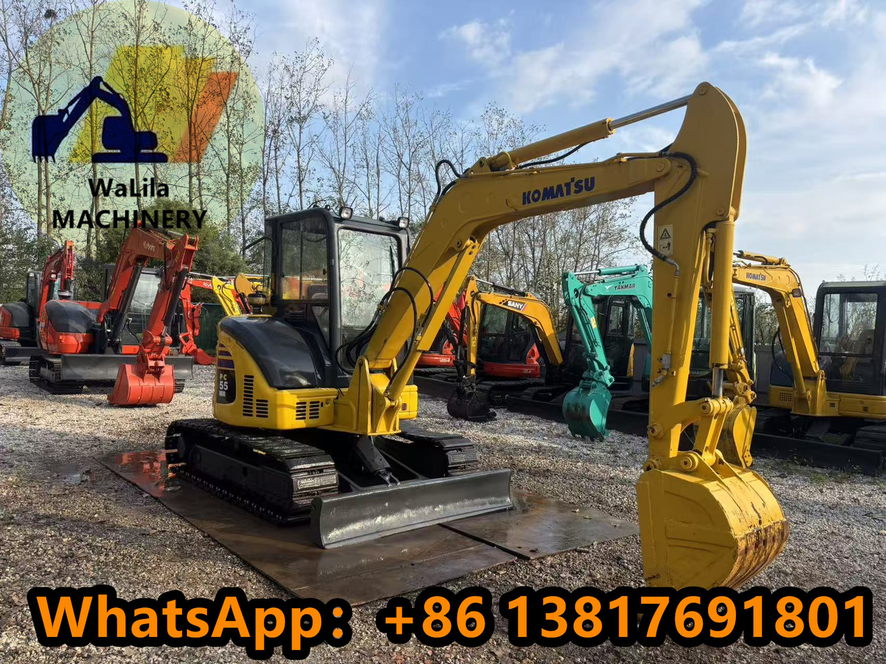 KOMATSU PC55MR - Minigraver: bilde 2 KOMATSU PC55MR - Minigraver: bilde 2