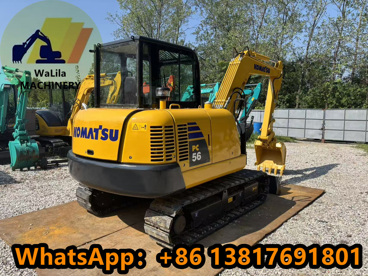 KOMATSU PC56-7 - Minigraver: bilde 2 KOMATSU PC56-7 - Minigraver: bilde 2