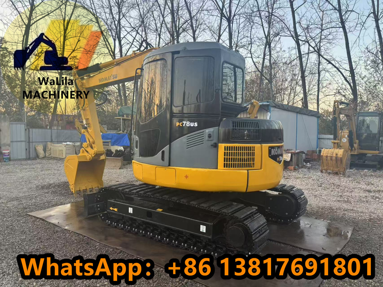 KOMATSU PC78US - Minigraver: bilde 2 KOMATSU PC78US - Minigraver: bilde 2