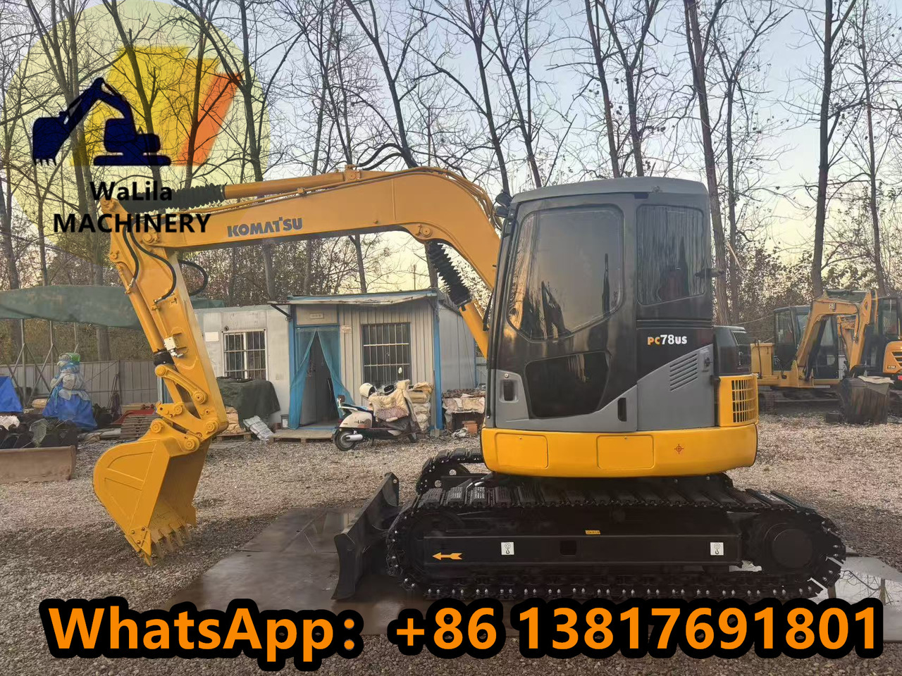KOMATSU PC78US - Minigraver: bilde 4 KOMATSU PC78US - Minigraver: bilde 4