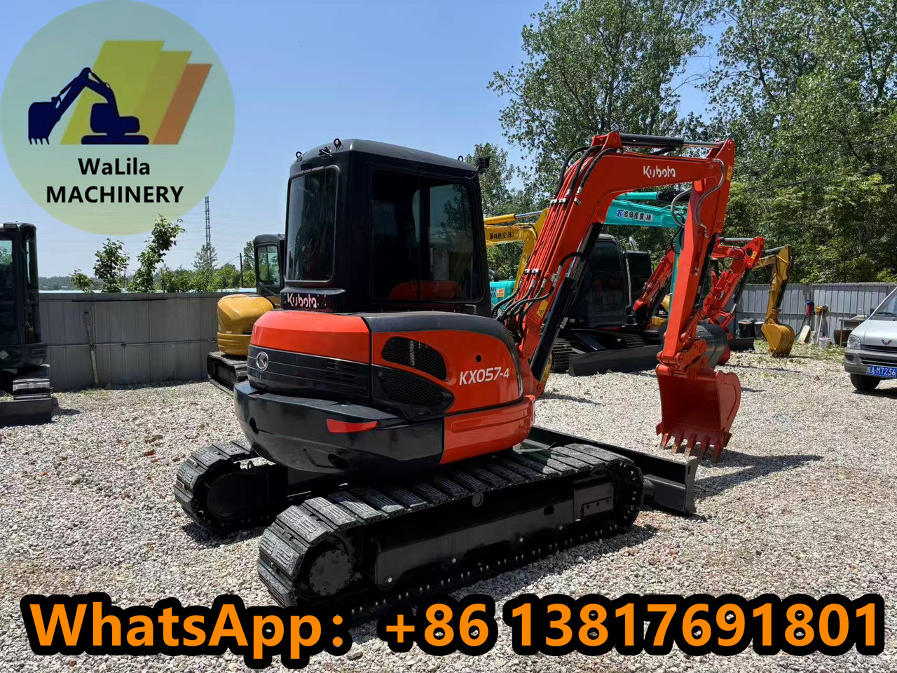 KUBOTA KX057 - Minigraver: bilde 1 KUBOTA KX057 - Minigraver: bilde 1