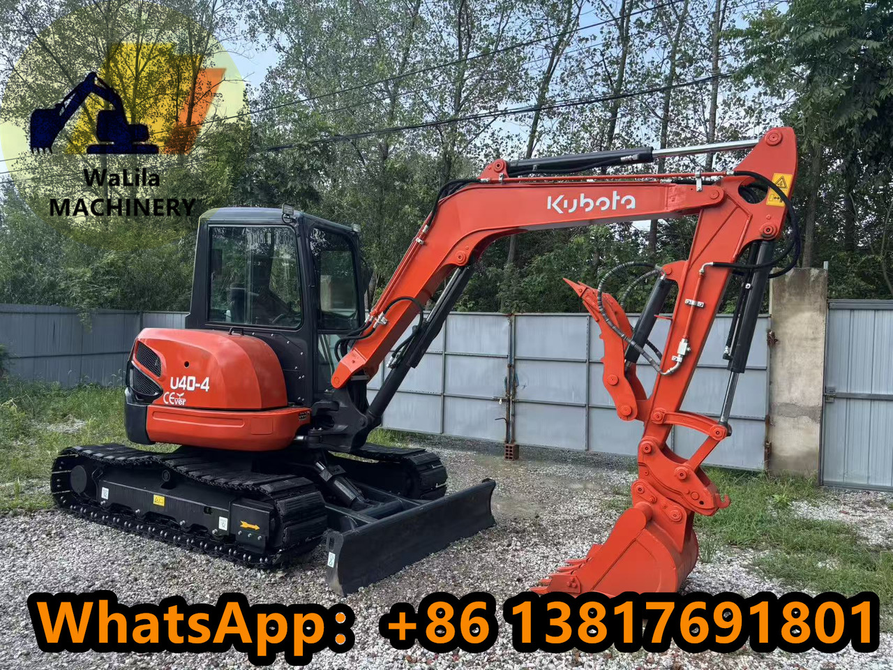 KUBOTA U40-4 - Minigraver: bilde 1 KUBOTA U40-4 - Minigraver: bilde 1