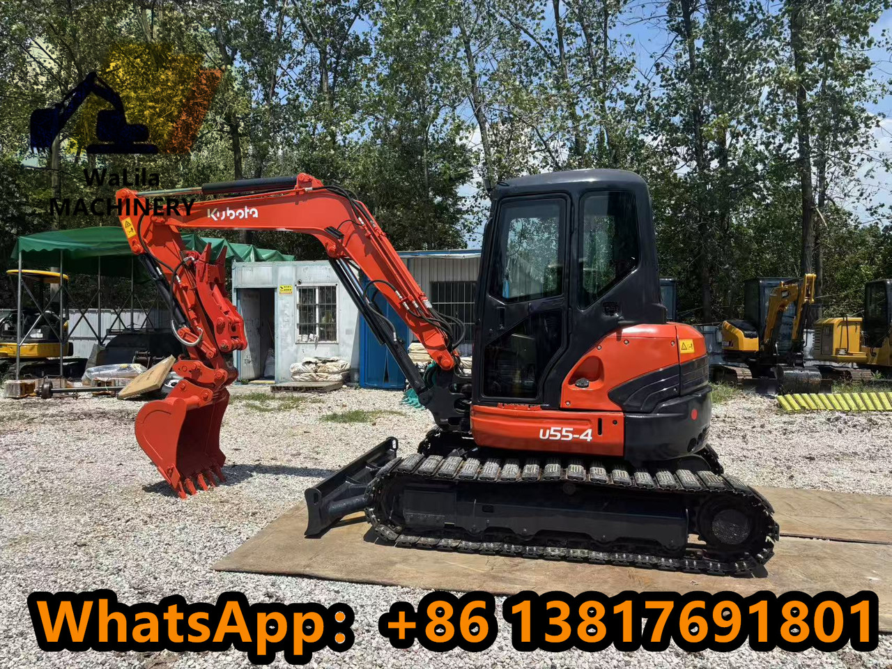 KUBOTA U55-4 - Minigraver: bilde 5 KUBOTA U55-4 - Minigraver: bilde 5