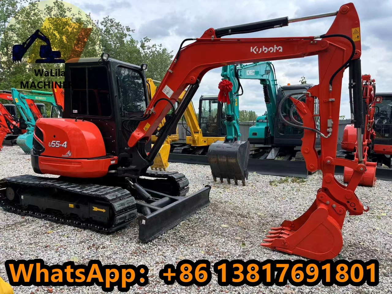 KUBOTA U55-4 - Minigraver: bilde 1 KUBOTA U55-4 - Minigraver: bilde 1