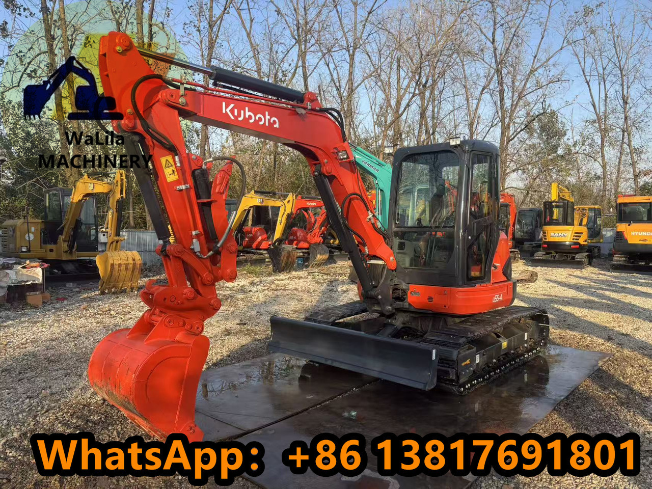 KUBOTA U55-4 - Minigraver: bilde 3 KUBOTA U55-4 - Minigraver: bilde 3