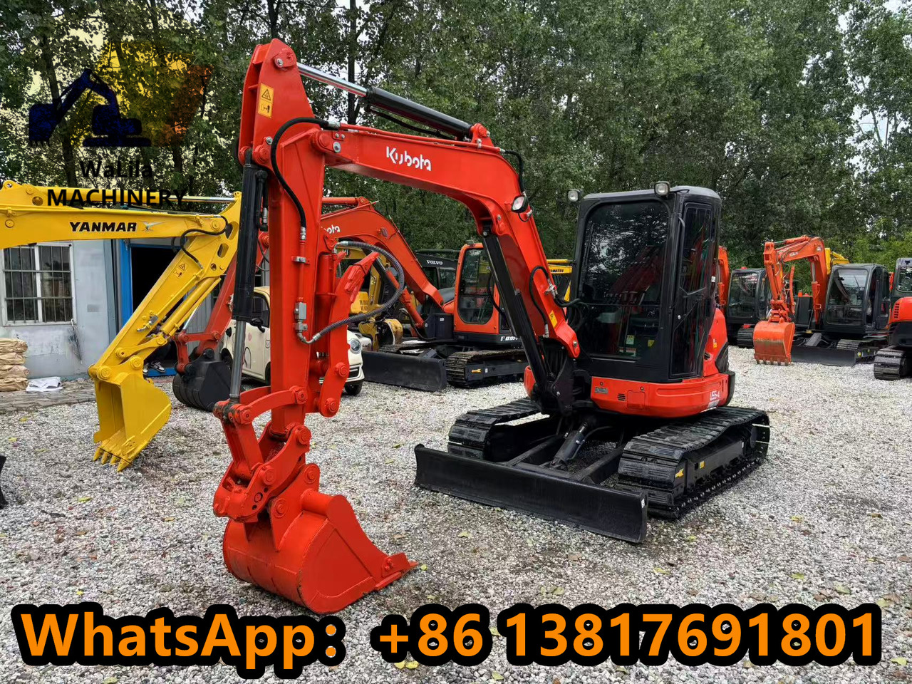 KUBOTA U55-4 - Minigraver: bilde 3 KUBOTA U55-4 - Minigraver: bilde 3