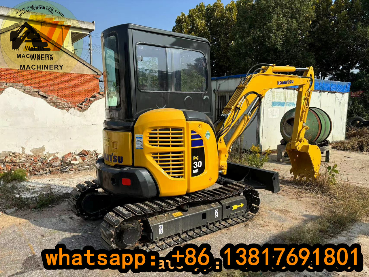 Komatsu PC 30 MR-3 Komatsu 30, Komatsu 35-3 - Minigraver: bilde 5 Komatsu PC 30 MR-3 Komatsu 30, Komatsu 35-3 - Minigraver: bilde 5