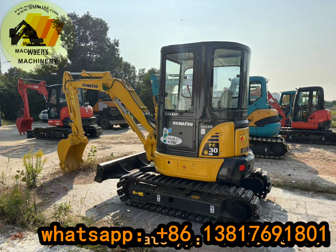 Komatsu PC 30 MR-3 Komatsu 30, Komatsu 35-3 - Minigraver: bilde 3 Komatsu PC 30 MR-3 Komatsu 30, Komatsu 35-3 - Minigraver: bilde 3