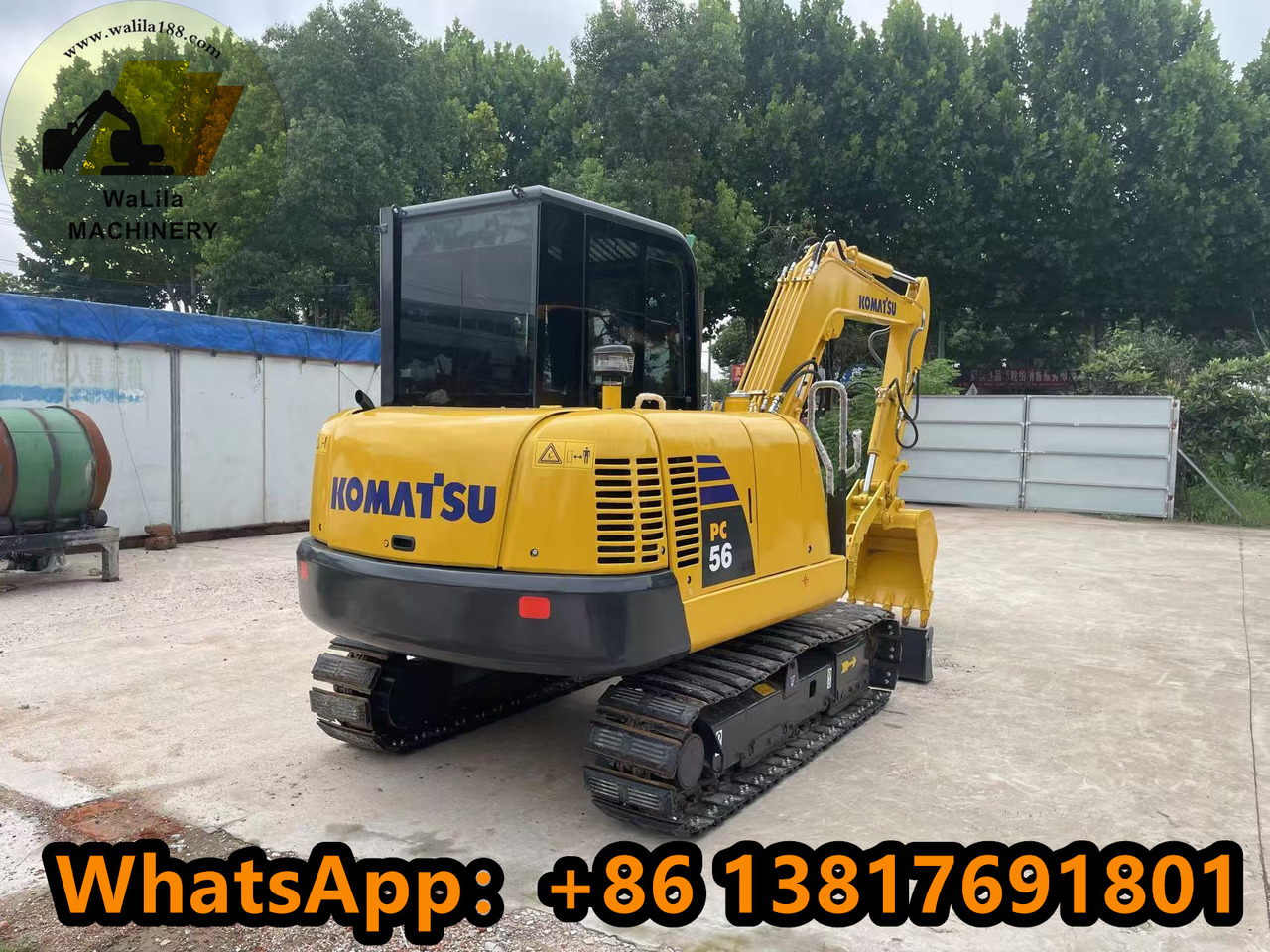 Komatsu PC 56-7 PC56-7 - Minigraver: bilde 2 Komatsu PC 56-7 PC56-7 - Minigraver: bilde 2