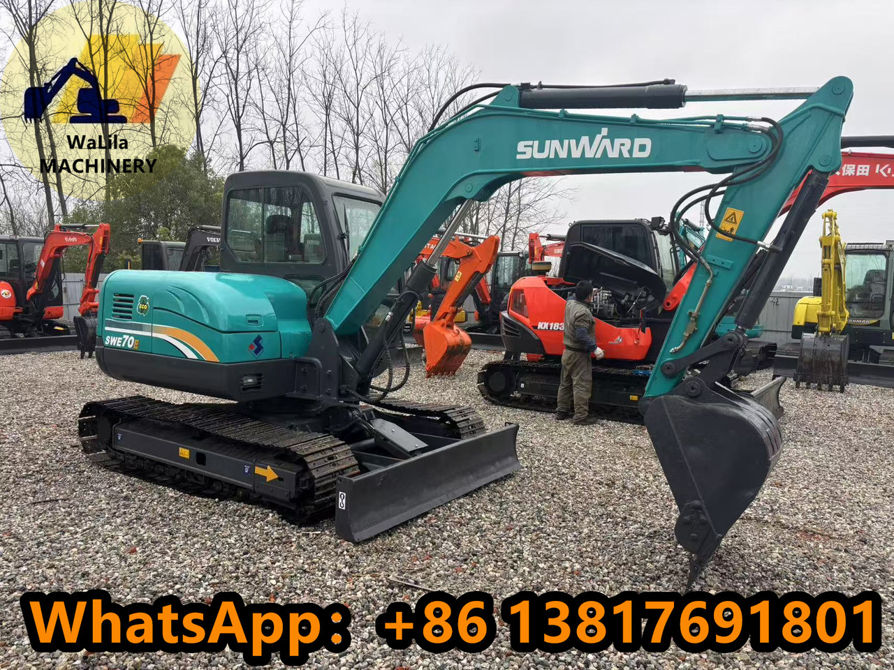 SUNWARD SWE70E - Minigraver: bilde 4 SUNWARD SWE70E - Minigraver: bilde 4