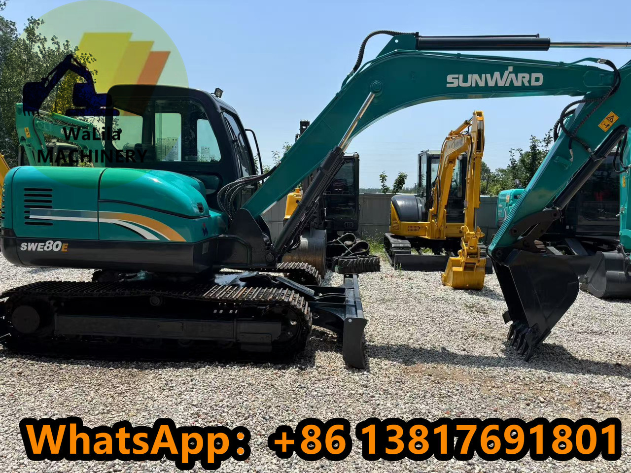 SUNWARD SWE80 - Minigraver: bilde 5 SUNWARD SWE80 - Minigraver: bilde 5