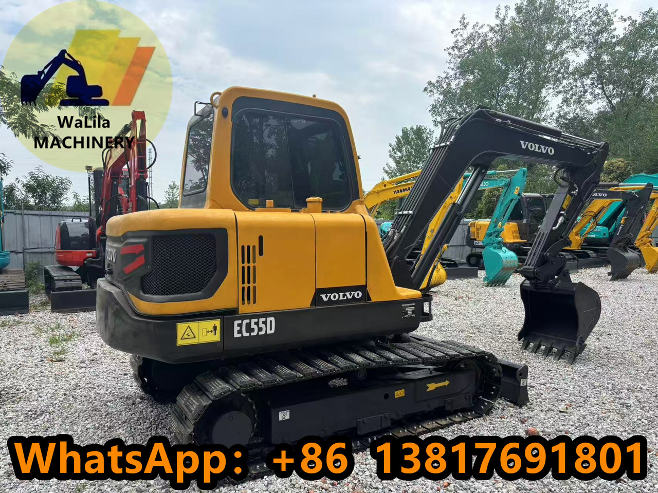 VOLVO EC55 - Minigraver: bilde 3 VOLVO EC55 - Minigraver: bilde 3
