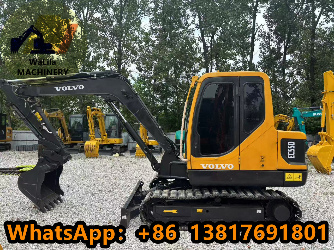 VOLVO EC55 - Minigraver: bilde 1 VOLVO EC55 - Minigraver: bilde 1