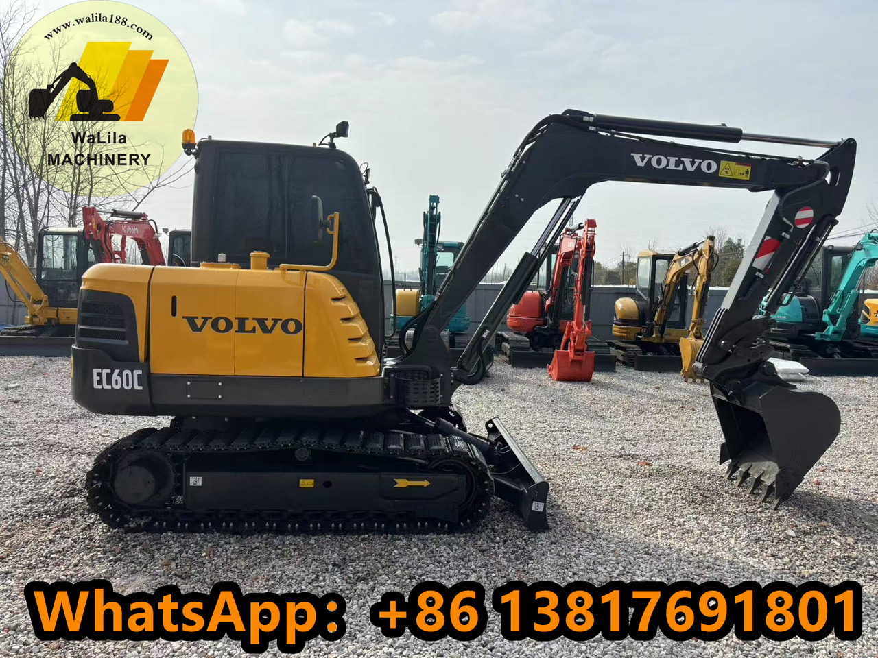 VOLVO EC60 - Minigraver: bilde 1 VOLVO EC60 - Minigraver: bilde 1