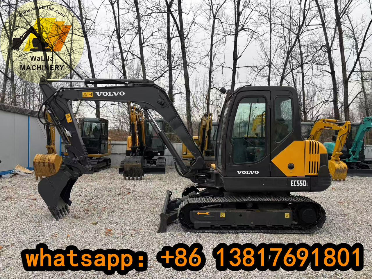 Volvo EC55D - Minigraver: bilde 4 Volvo EC55D - Minigraver: bilde 4