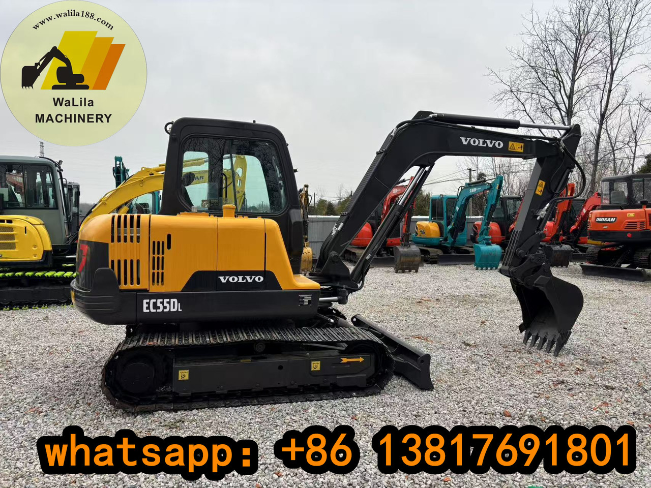 Volvo EC55D - Minigraver: bilde 1 Volvo EC55D - Minigraver: bilde 1
