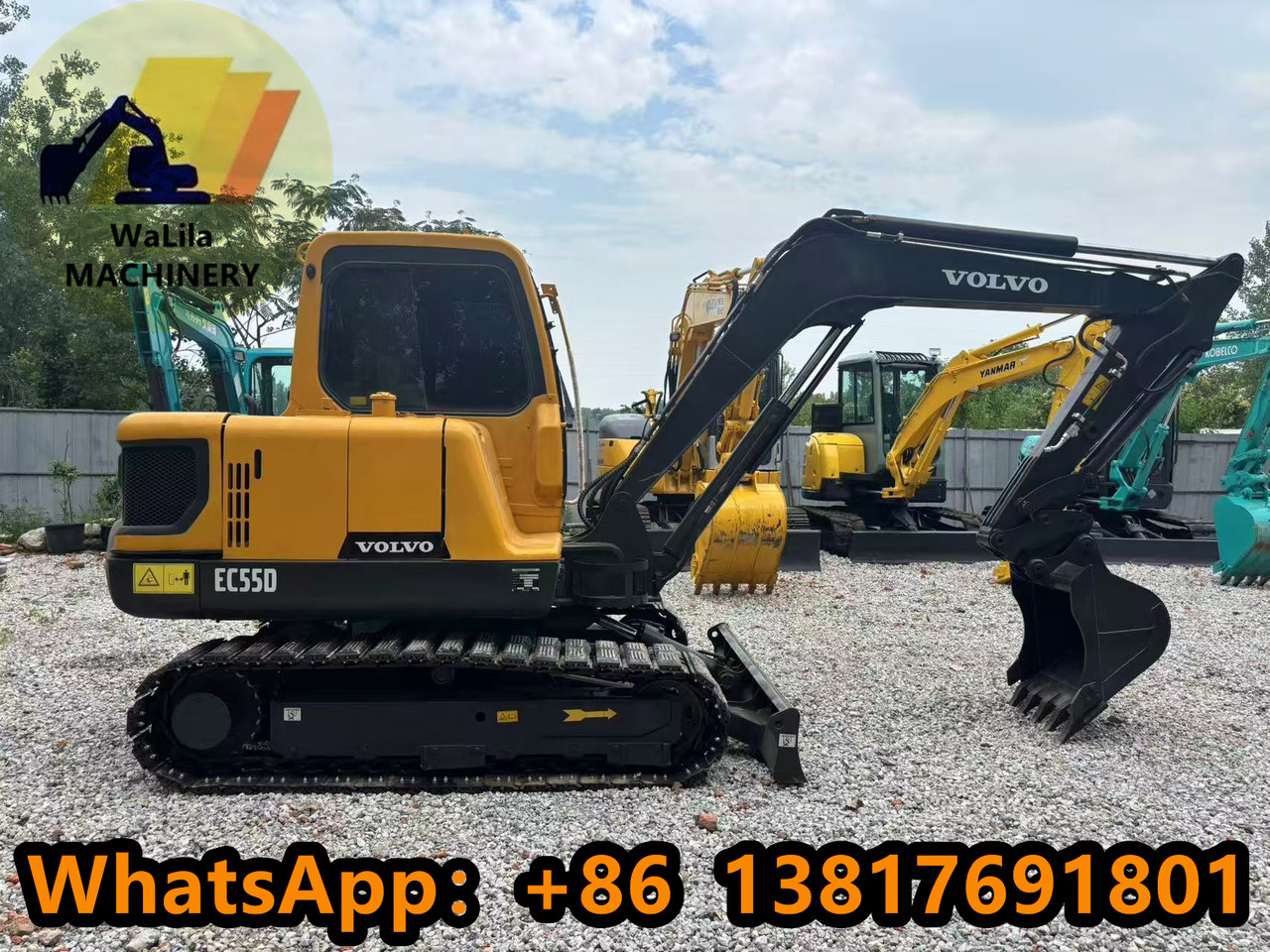 Volvo EC55D - Minigraver: bilde 1 Volvo EC55D - Minigraver: bilde 1