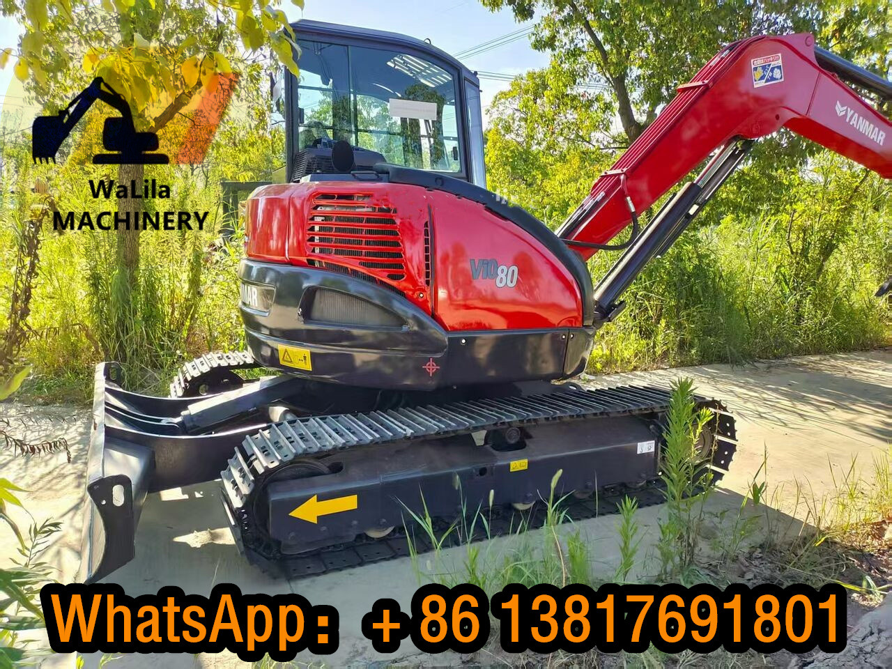 YANMAR VIO80 - Minigraver: bilde 1 YANMAR VIO80 - Minigraver: bilde 1