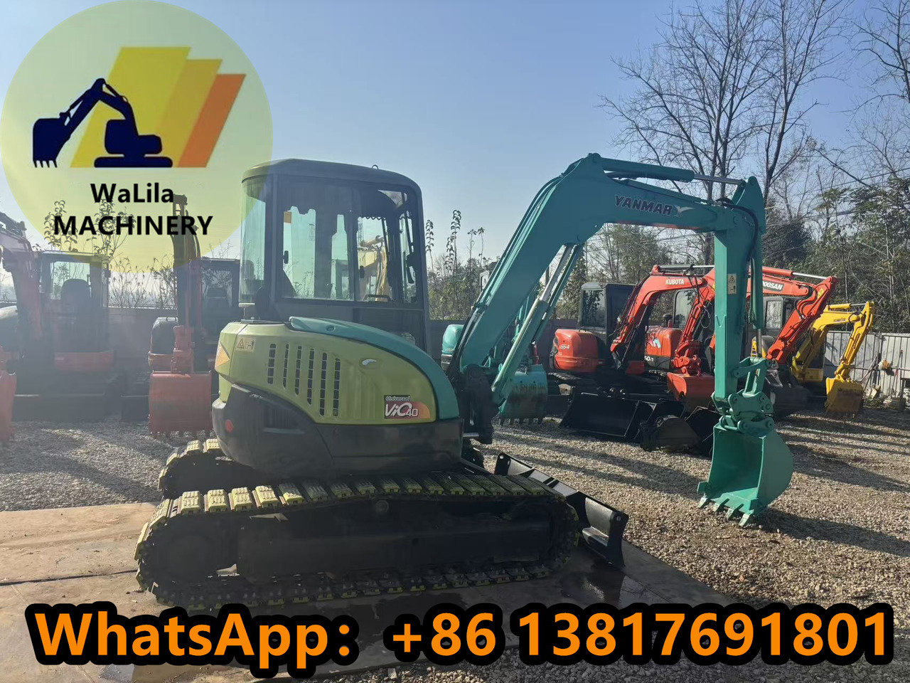 YANMAR vio40 - Minigraver: bilde 1 YANMAR vio40 - Minigraver: bilde 1
