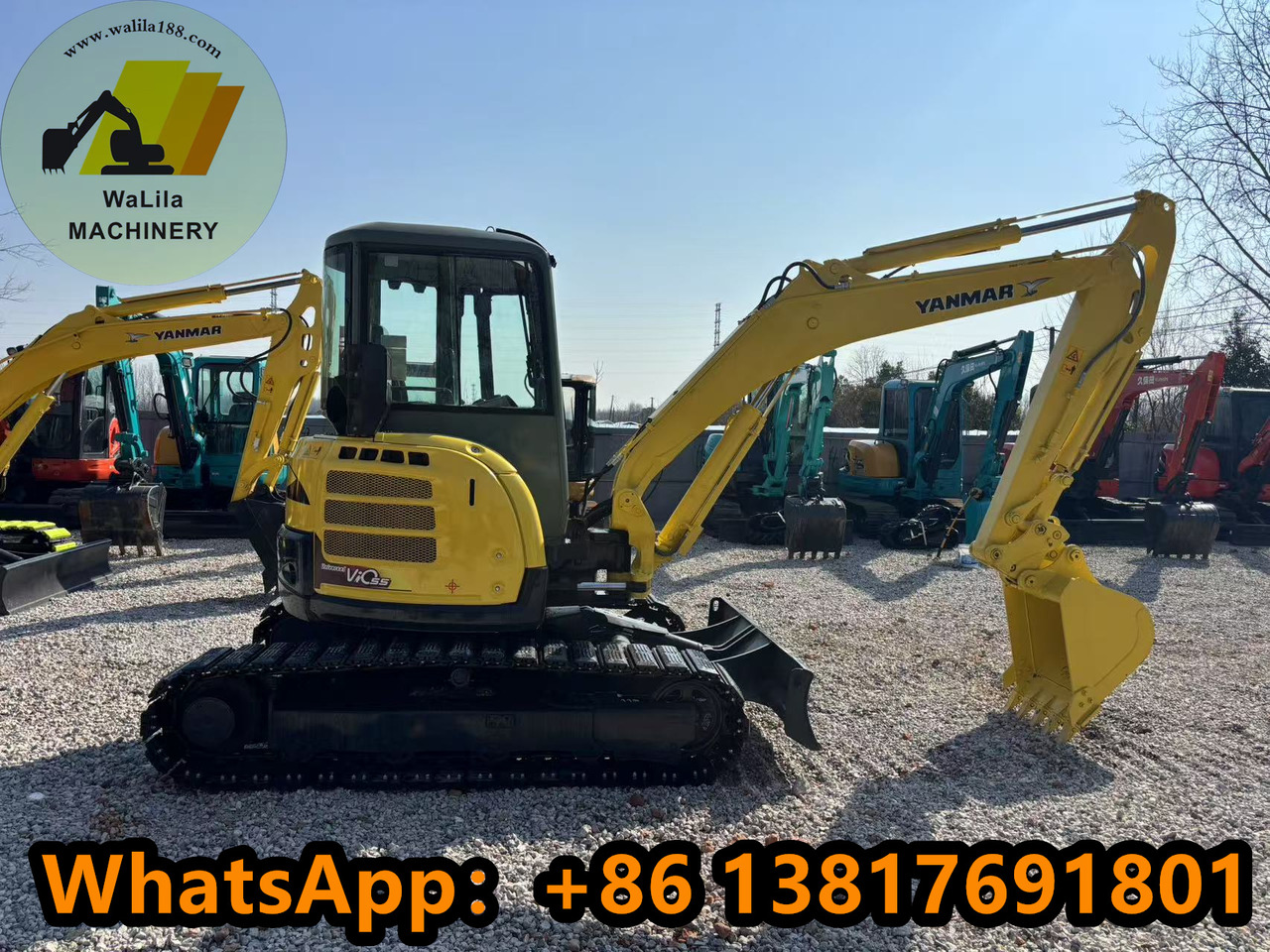 Yanmar Vio 55 Vio55 - Minigraver: bilde 3 Yanmar Vio 55 Vio55 - Minigraver: bilde 3