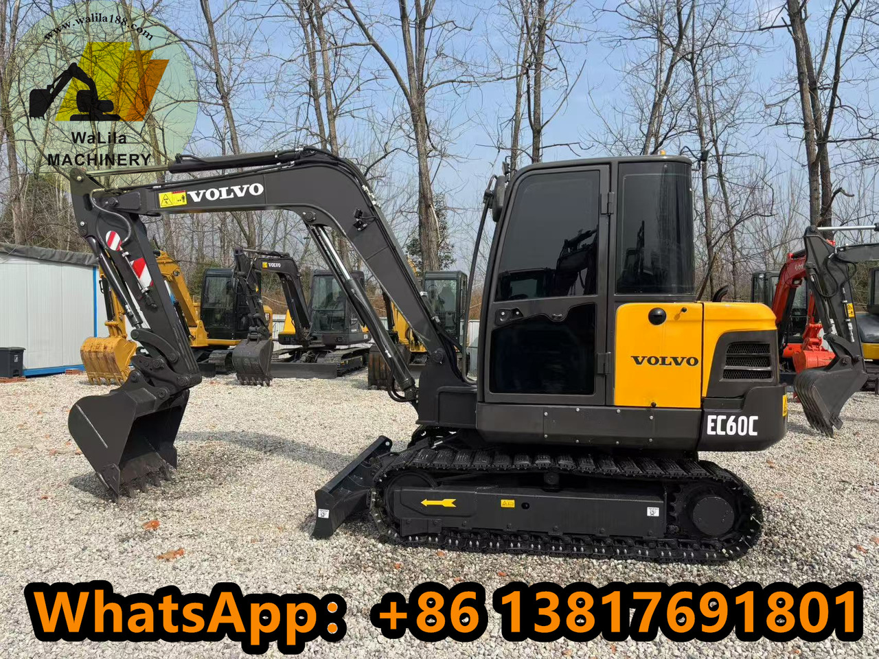 Volvo EC60D - Minigraver: bilde 1 Volvo EC60D - Minigraver: bilde 1