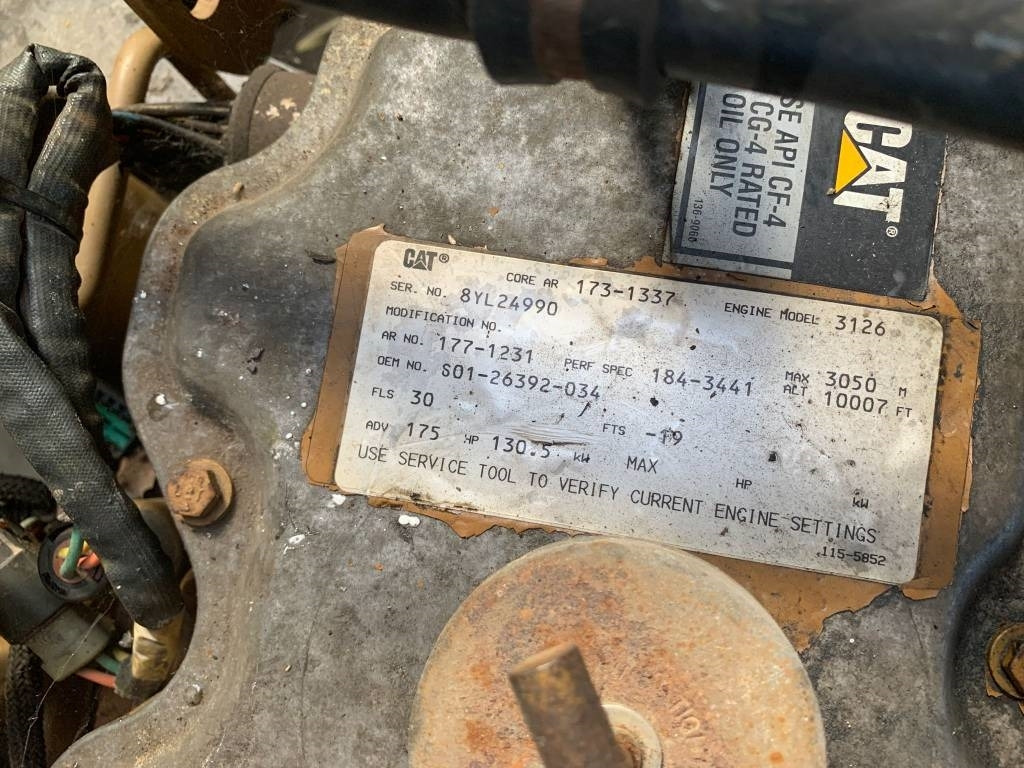 CAT 3126 ENGINE - Motor for Bygg og anlegg: bilde 4 CAT 3126 ENGINE - Motor for Bygg og anlegg: bilde 4