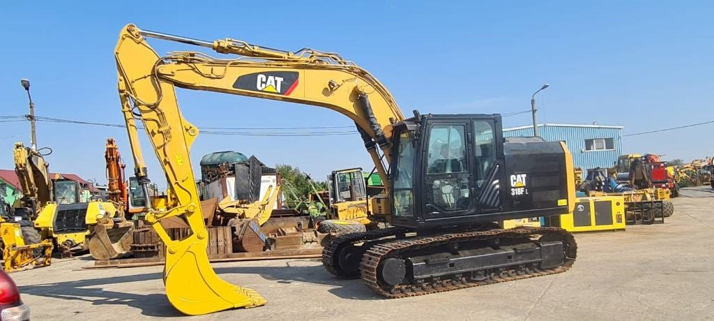 CAT 318FL - Beltegraver: bilde 1 CAT 318FL - Beltegraver: bilde 1