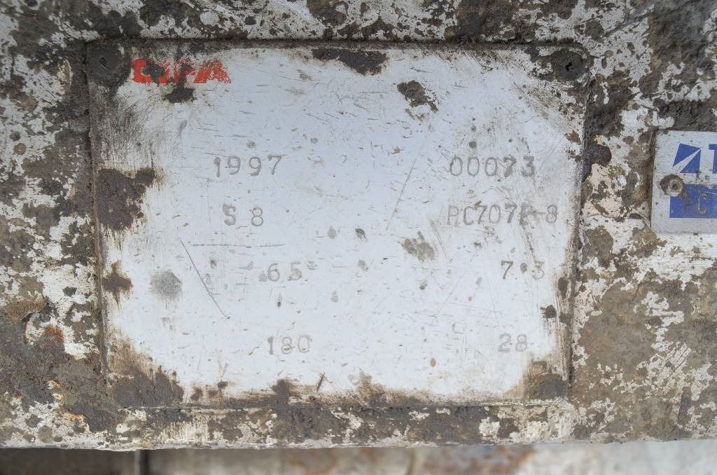 Cifa PC 707 - Stasjonær betongpumpe: bilde 5 Cifa PC 707 - Stasjonær betongpumpe: bilde 5