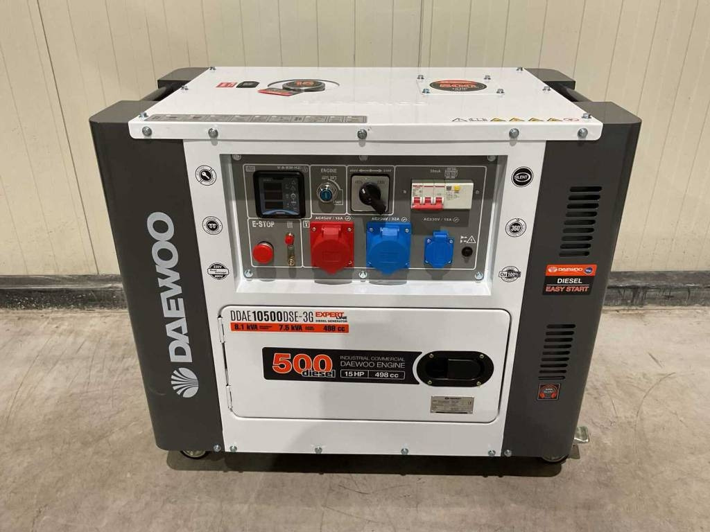 Daewoo DDAE10500DSE-3G - Elektrisk generator: bilde 1 Daewoo DDAE10500DSE-3G - Elektrisk generator: bilde 1