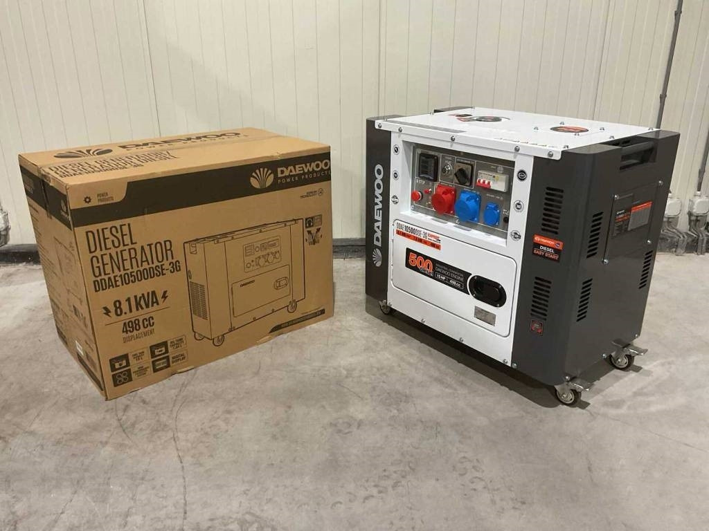 Daewoo DDAE10500DSE-3G - Elektrisk generator: bilde 5 Daewoo DDAE10500DSE-3G - Elektrisk generator: bilde 5