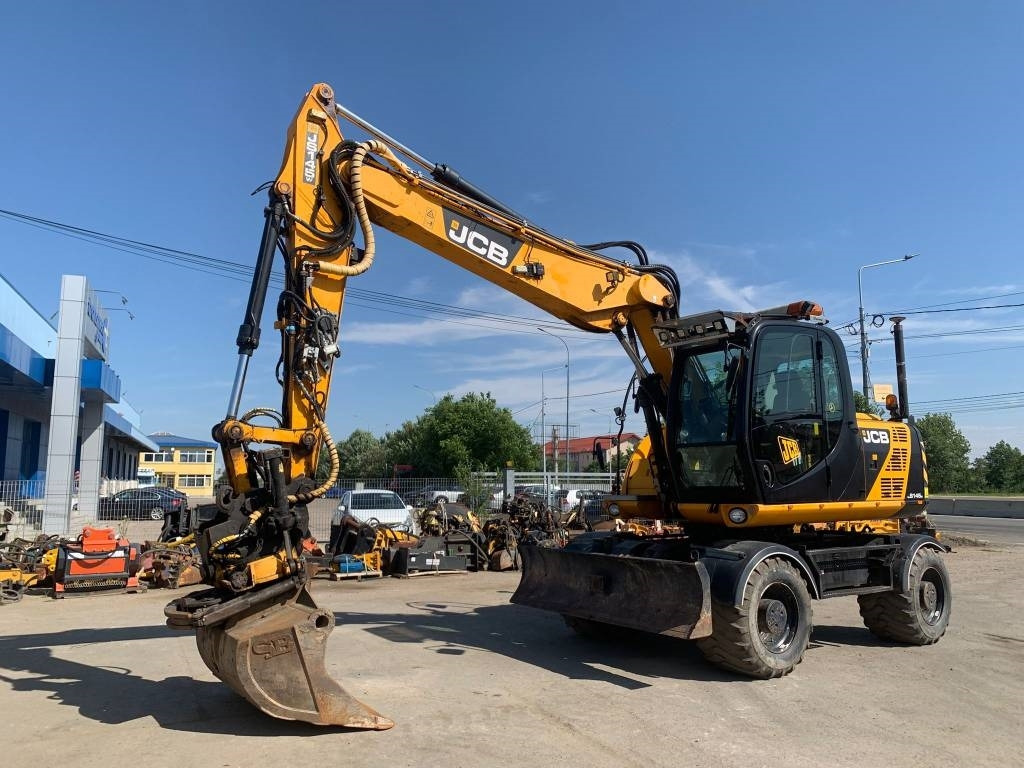 JCB JS 145 W+Engcon Rototilt+Sistem Laser 2D Leica Ico - Hjulgraver: bilde 1 JCB JS 145 W+Engcon Rototilt+Sistem Laser 2D Leica Ico - Hjulgraver: bilde 1