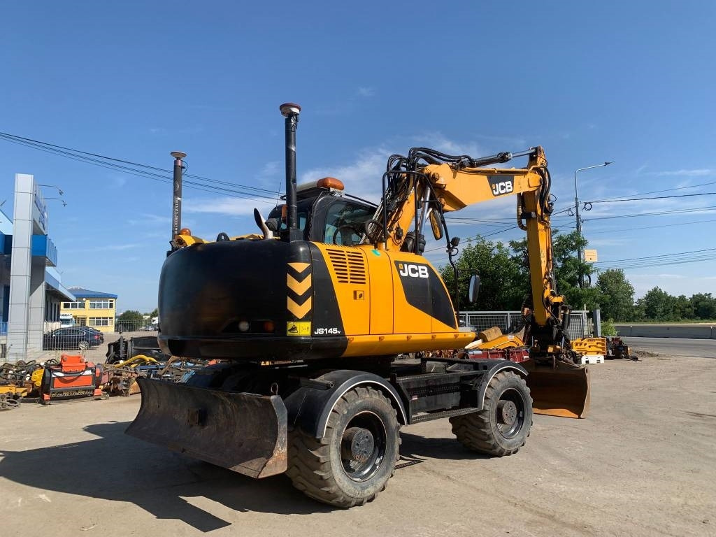 JCB JS 145 W+Engcon Rototilt+Sistem Laser 2D Leica Ico - Hjulgraver: bilde 4 JCB JS 145 W+Engcon Rototilt+Sistem Laser 2D Leica Ico - Hjulgraver: bilde 4