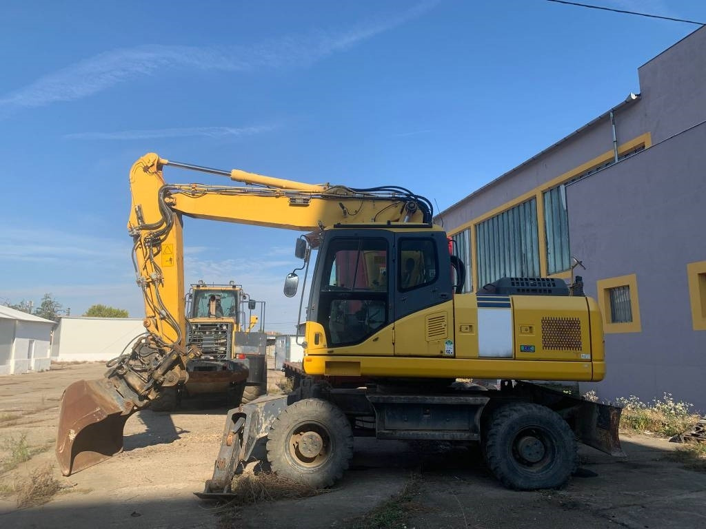 Komatsu PW180-E0+Engcon Rototilt - Hjulgraver: bilde 2 Komatsu PW180-E0+Engcon Rototilt - Hjulgraver: bilde 2