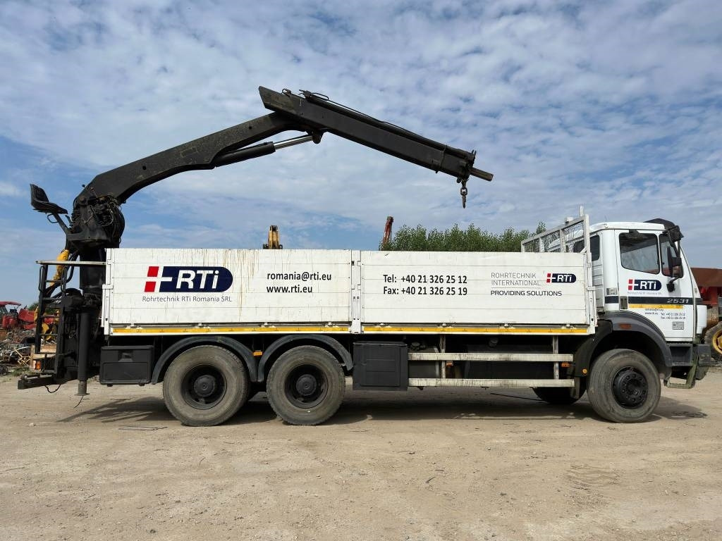 Mercedes-Benz 2531 - Kranbil, Planbil: bilde 2 Mercedes-Benz 2531 - Kranbil, Planbil: bilde 2