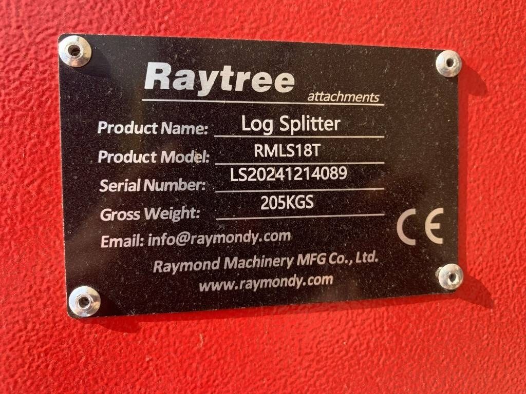 Raytree RMLS18T Raytree RMLS18T - Vedkløyver: bilde 5 Raytree RMLS18T Raytree RMLS18T - Vedkløyver: bilde 5