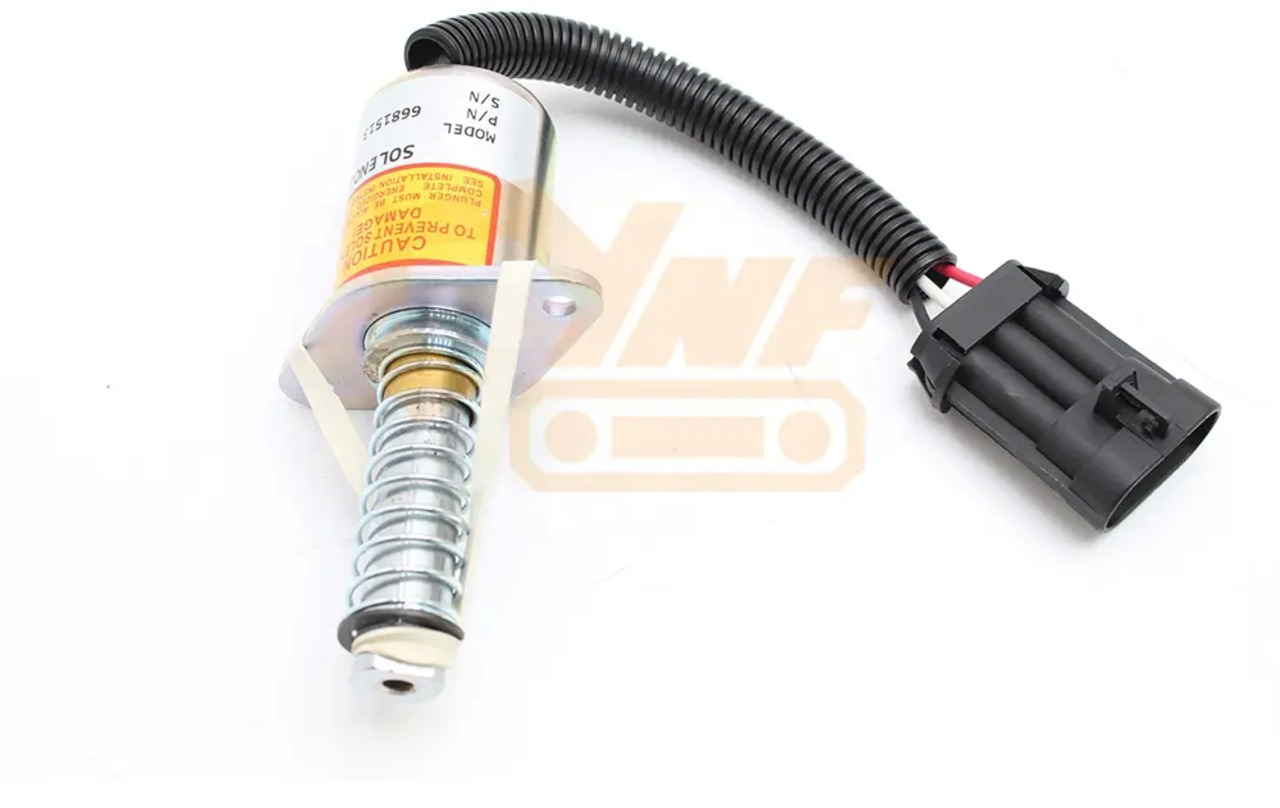 12V Shutoff Solenoid Valve 6690563 7136559 6681512 for Bobcat S70 S100 S130 S150 S160 S175 S185 S205 S220 S250 Loader Parts - Elektrisk system: bilde 3 12V Shutoff Solenoid Valve 6690563 7136559 6681512 for Bobcat S70 S100 S130 S150 S160 S175 S185 S205 S220 S250 Loader Parts - Elektrisk system: bilde 3
