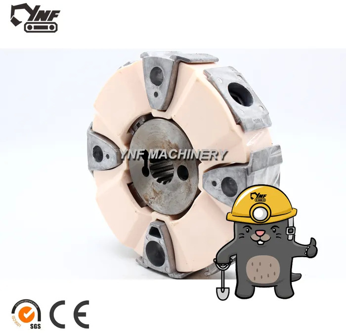 SK210-8 SK200-8 Excavator Hydraulic Pump Accessories Rubber Shock Absorbing Coupling Assembly - Clutch og deler: bilde 5 SK210-8 SK200-8 Excavator Hydraulic Pump Accessories Rubber Shock Absorbing Coupling Assembly - Clutch og deler: bilde 5