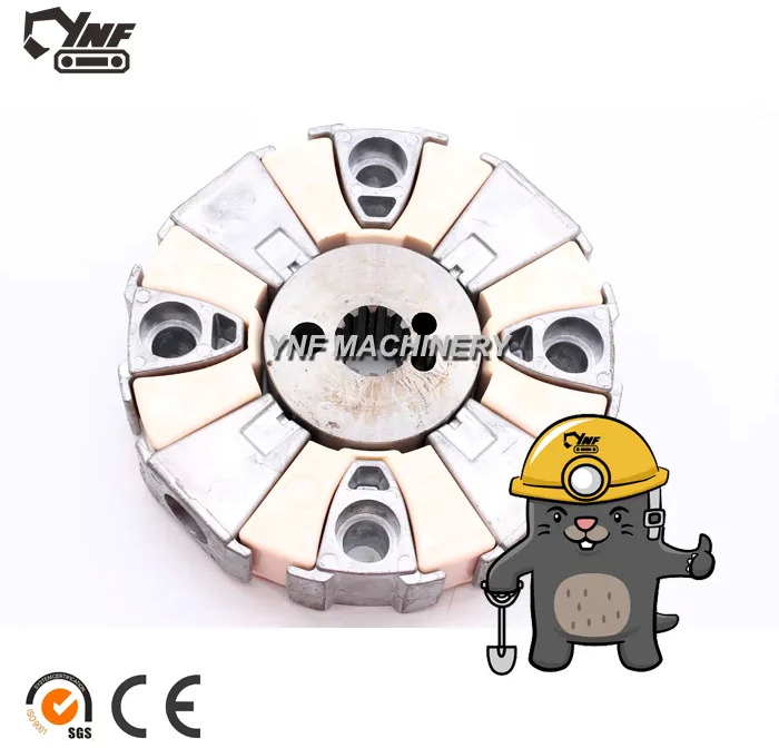 SK210-8 SK200-8 Excavator Hydraulic Pump Accessories Rubber Shock Absorbing Coupling Assembly - Clutch og deler: bilde 2 SK210-8 SK200-8 Excavator Hydraulic Pump Accessories Rubber Shock Absorbing Coupling Assembly - Clutch og deler: bilde 2