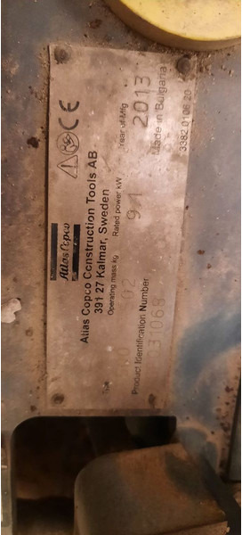 Atlas-Copco Rüttelplatte LJ500 - Vibroplate: bilde 2 Atlas-Copco Rüttelplatte LJ500 - Vibroplate: bilde 2