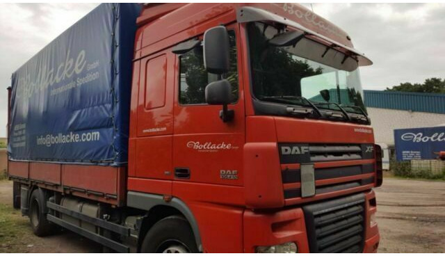 DAF 105-410 XF Plane Spriegel German Truck - Kapellbil: bilde 2 DAF 105-410 XF Plane Spriegel German Truck - Kapellbil: bilde 2