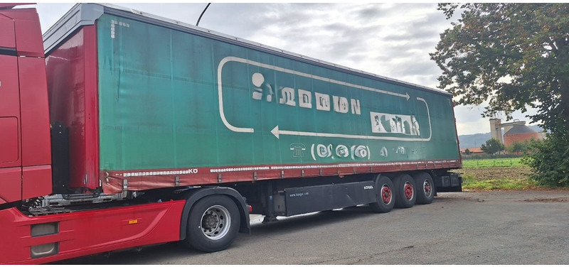 Kögel S24-1 Pritsche Plane - Gardintrailer: bilde 1 Kögel S24-1 Pritsche Plane - Gardintrailer: bilde 1